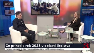 Rok 2023 prináša zmeny v oblasti školstva. Minister Horecký priblížil, o aké ide