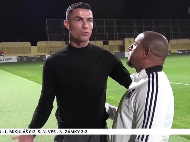 Ronaldo zavítal na tréning Realu Madrid v Rijáde. Klub sa pripravuje na finále proti FC Barcelona