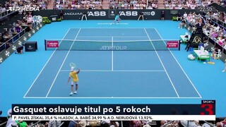 Gasquet oslavuje prvý titul po piatich rokoch. Stal sa najstarším víťazom turnaja ATP