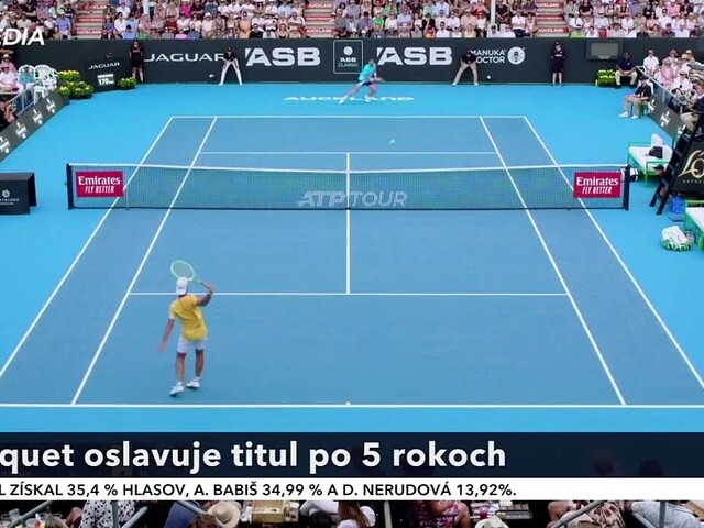 Gasquet oslavuje prvý titul po piatich rokoch. Stal sa najstarším víťazom turnaja ATP