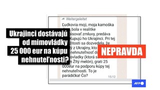 Slováci šírili na Facebooku hoax. Týkať sa mal finančnej pomoci Ukrajincom