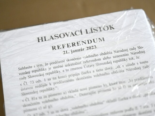 Referendum 2023: Ako postupovať po vstupe do volebnej miestnosti?