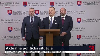 TB predsedu NR SR B. Kollára k aktuálnej politickej situácii