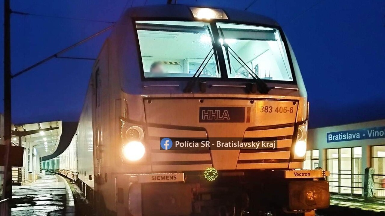 Tragická smrť na koľajniciach: V Bratislave po zrážke s vlakom zahynula žena