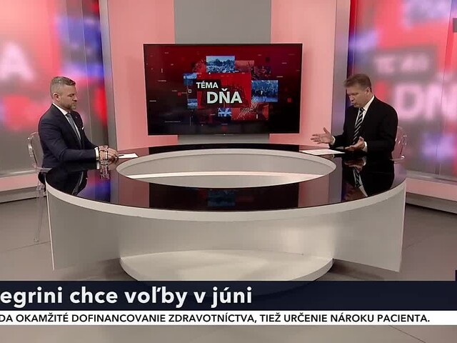 Pellegrini chce voľby v júni/ Vie SaS čo chce?