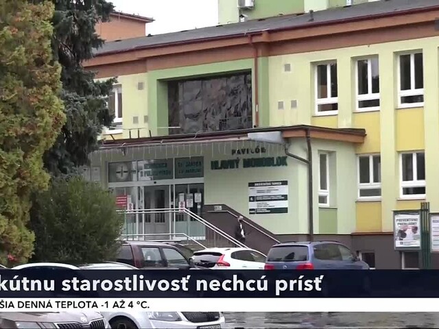 Svidníčania nechcú prísť o akútnu starostlivosť. Nemocnica začala rokovať s rezortom zdravotníctva