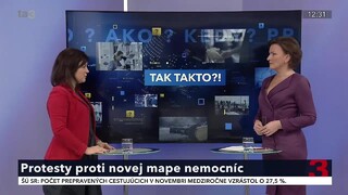 Protesty proti novej mape nemocníc