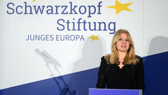 FOTO: Čaputová si v Berlíne prevzala Schwarzkopfovu cenu. Odovzdávania sa zúčastnil aj nemecký prezident