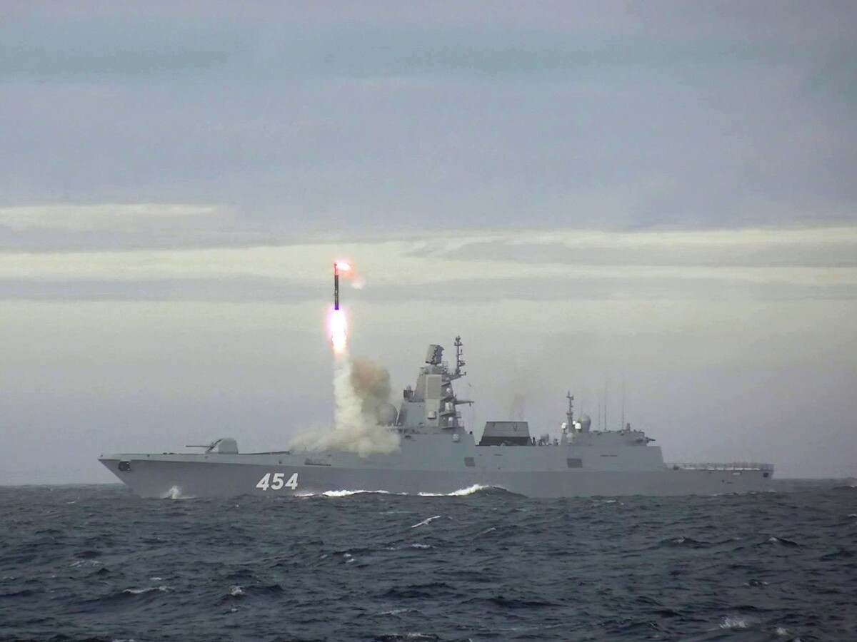 Rusi otestovali použitie hypersonickej rakety Zirkón