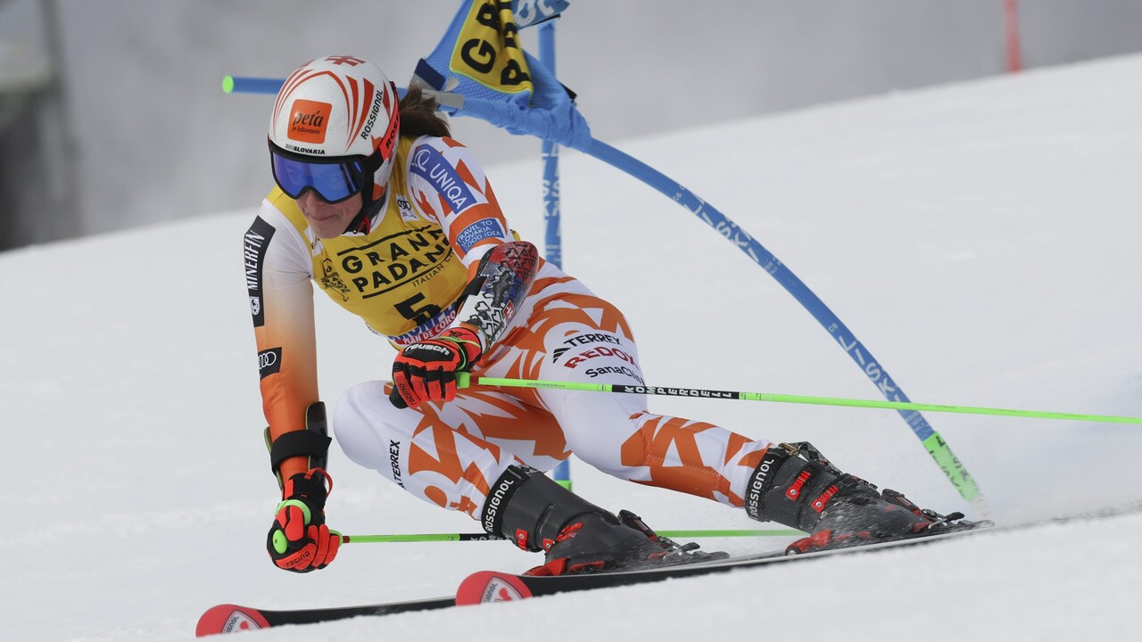 Vlhová je v prvom kole obrovského slalomu Kronplatzi na siedmom mieste. Vedie Shiffrinová