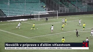 Nováčik vo Fortuna lige naďalej podáva výborné výsledky, Podbrezová si zmerala sily so Žilinou