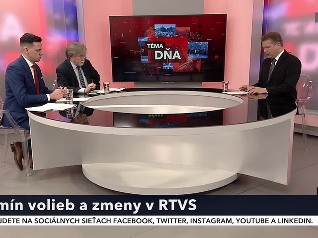 Termín volieb a zmeny v RTVS / Nemajú peniaze a čelia kriminalizácii