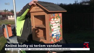 Knižné búdky v Dubnici nad Váhom sa stávajú terčom vandalov. Ochrániť ich majú fotopasce