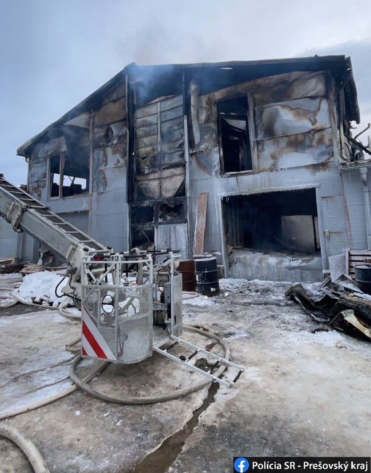 Tatranská Štrba požiar