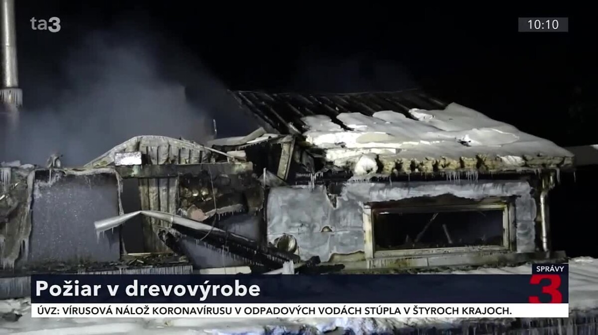 Tatranská Štrba požiar