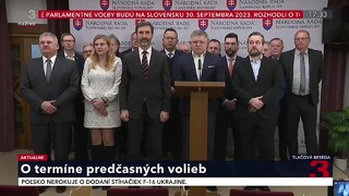 TB strany Smer o schválenom termíne predčasných volieb