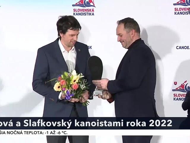 Poznáme výsledky ankety. Šidová a Slafkovský sú naši najlepší kanoisti za rok 2022