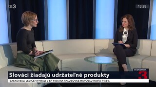 Slováci žiadajú udržateľné produkty
