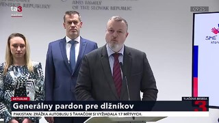 TB ministra práce, sociálnych vecí a rodiny M. Krajniaka o pomoci ľuďom s dlhmi