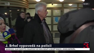Brhel prišiel vypovedať na policajné prezídium. NAKA ho obvinila z podplácania