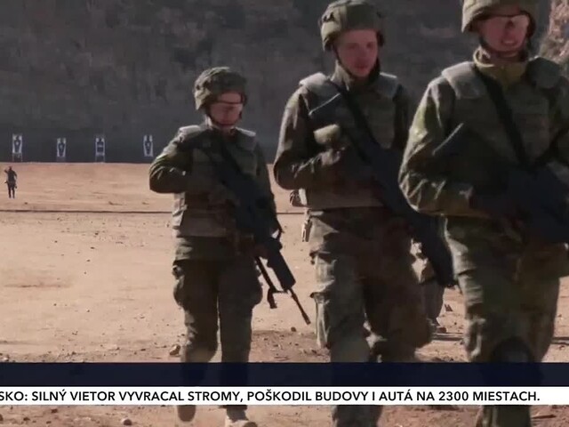 V Španielsku vojensky vycvičia takmer 200 ukrajinských civilistov