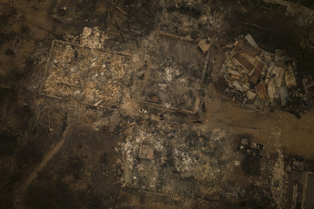 Lesné požiare v Čile