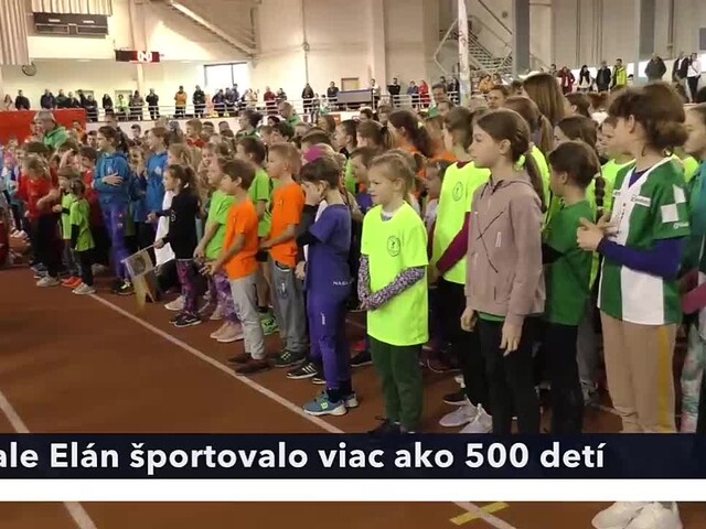 V hale Elán športovalo viac ako 500 detí, najviac ich zaujal Volko