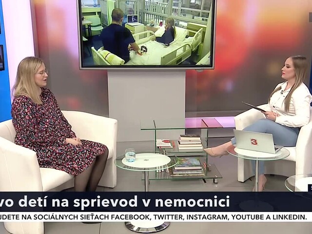 O práve detí na sprievod v nemocnici sa už hovorilo, pochopenie však neprišlo. Podľa Marcinkovej pomohol hlas verejnosti