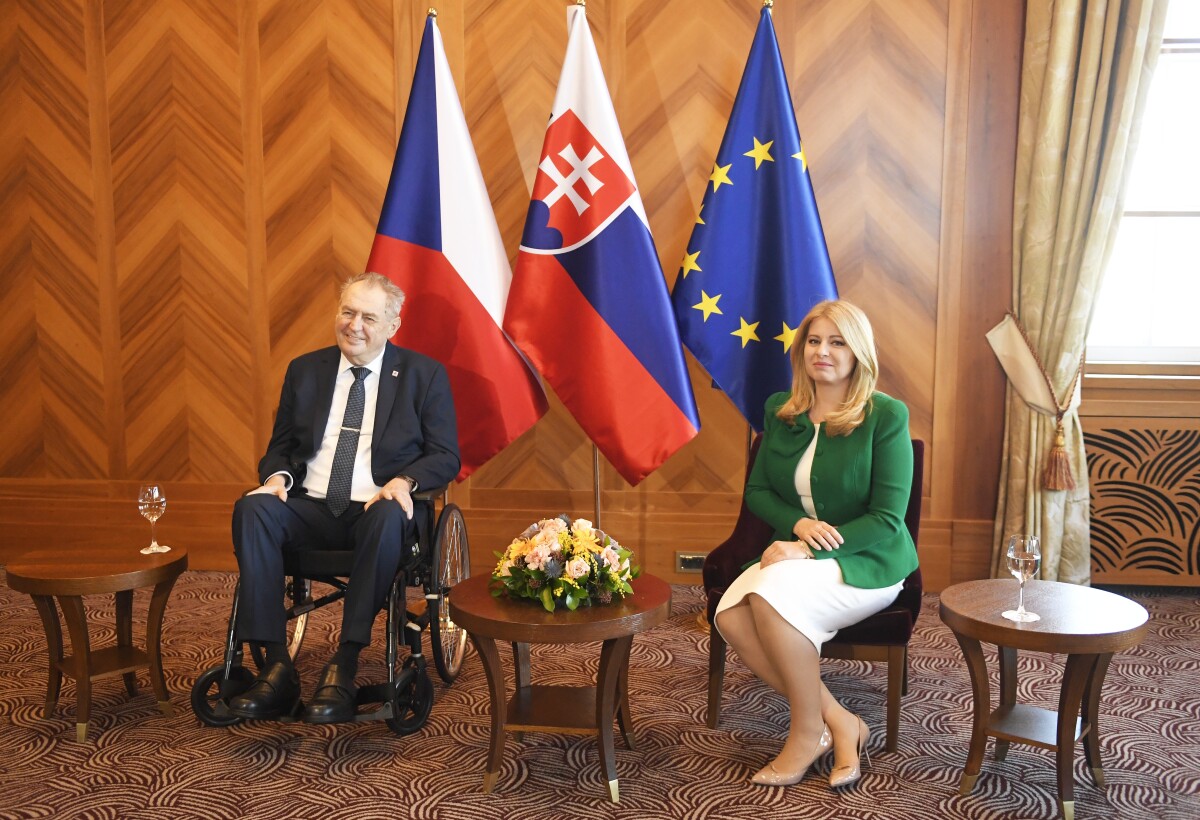 Zeman a Čaputová