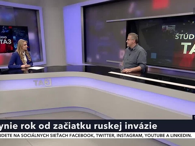 24. februára uplynie rok od začiatku invázie. Rusko si odhryzlo príliš veľký kus, myslí si bezpečnostný expert