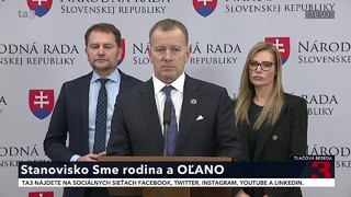 TB hnutia Sme rodina a OĽANO k obedom zadarmo