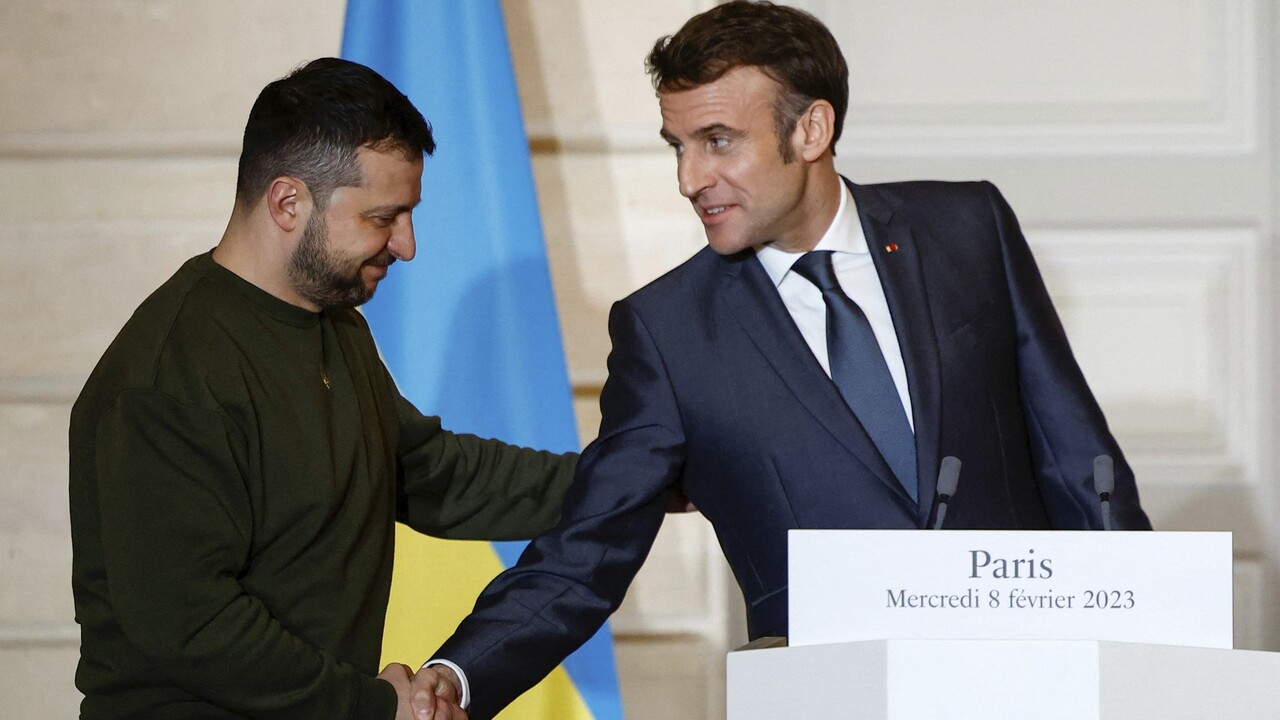Zelenskyj ocenil, že Macron zmenil postoj voči Ukrajine. Verím, že táto dôvera je teraz ozajstná, dodal