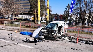FOTO: Tragická nehoda v Košiciach si vyžiadala tri ľudské životy, polícia začala trestné stíhanie