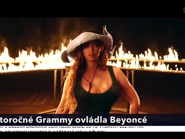 Beyoncé ovládla tohtoročné ceny Grammy. Získala až 32. zlatý gramofón