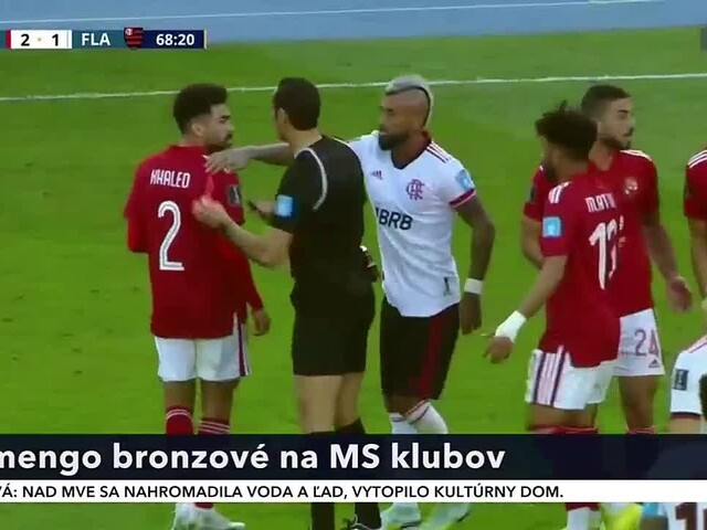 Flamengo získalo bronz na MS klubov. Zahralo si proti egyptskému Al Ahly