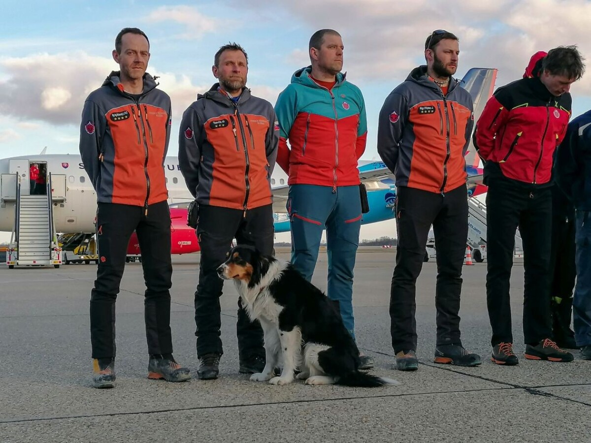 Návrat slovenských záchranárov z Turecka