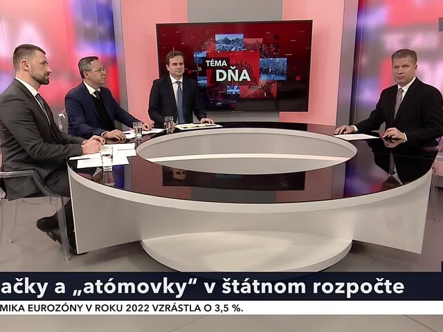 Stíhačky a „atómovky“ v štátnom rozpočte / O stíhačkách parlament nerokoval
