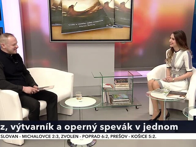 Duchovné umenie má vytrhnúť človeka z každodennosti. Mal by si uvedomiť vyššie ciele, hovorí kňaz, výtvarník a operný spevák v jednom