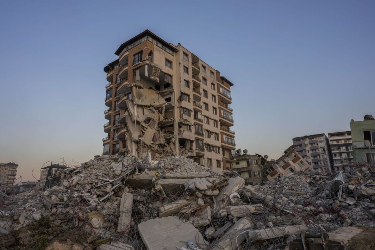 Zemetrasenie v Turecku - sutiny