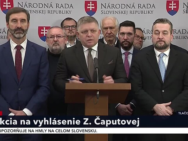 TB strany Smer-SD ako reakcia na vyhlásenie Z. Čaputovej o termíne predčasných volieb