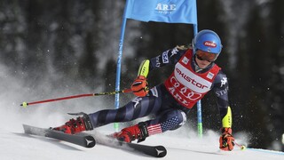 Shiffrinová jednoznačne ovládla prvé kolo obrovského slalomu v Are. Vlhovej patrí desiata priečka