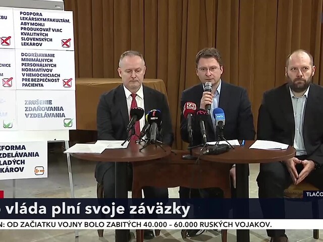 TB Lekárskeho odborového združenia k plneniu záväzkov vlády