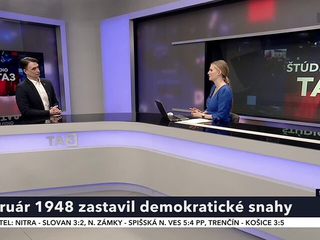 Od februárového prevratu 1948 ubehlo 75 rokov. Demokrati si komunistické snahy všimli neskoro, vysvetlil Rizman