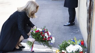 FOTO: Na Kuciaka nezabudla ani prezidentka Čaputová, bola si uctiť jeho pamiatku
