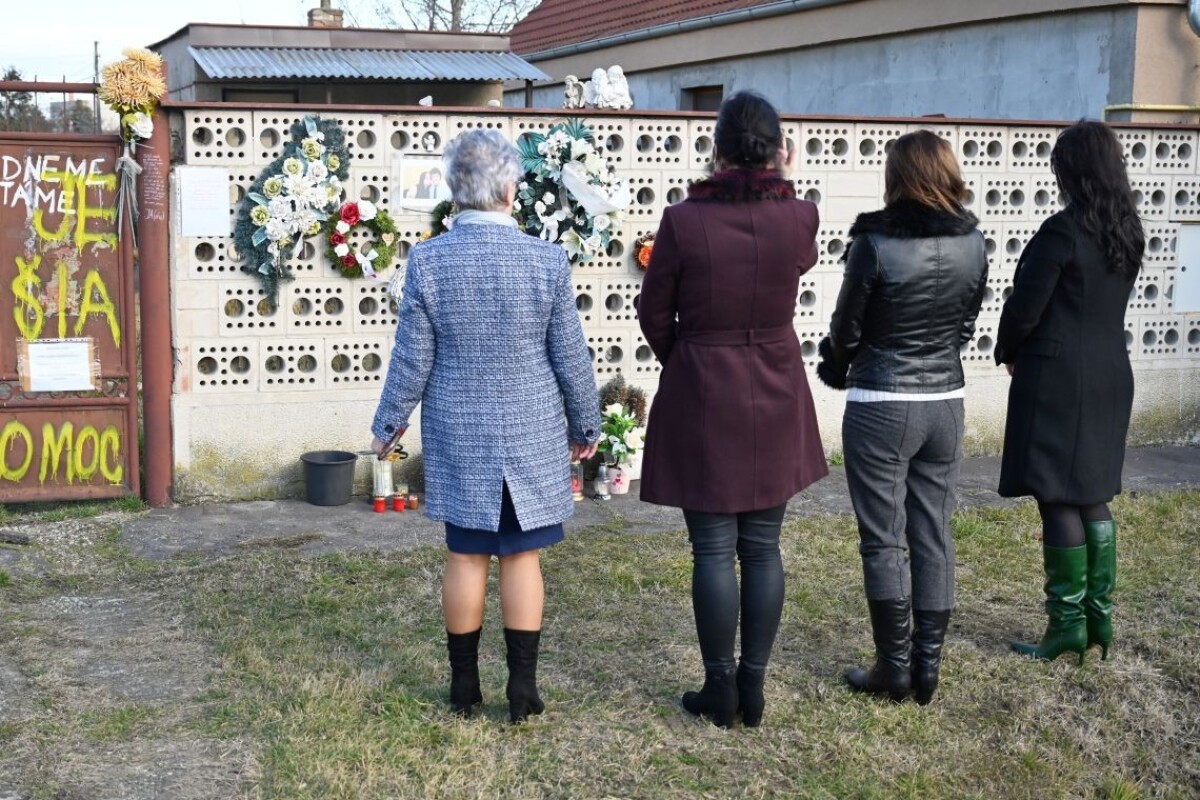 Na snímke zástupkyne obce Veľká Mača.