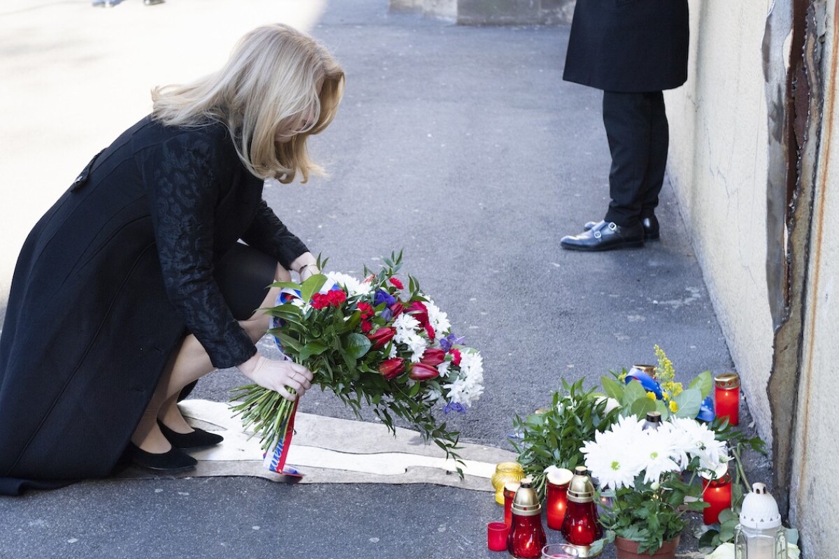 Zuzana Čaputová si uctila pamiatku novinára Jána Kuciaka.