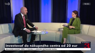 Investovať do nákupného centra od 20 eur