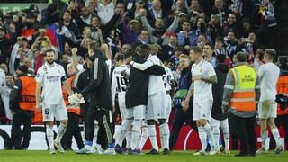 Liga majstrov: Päťgólový obrat Realu na Anfielde, Neapol zdolal Frankfurt