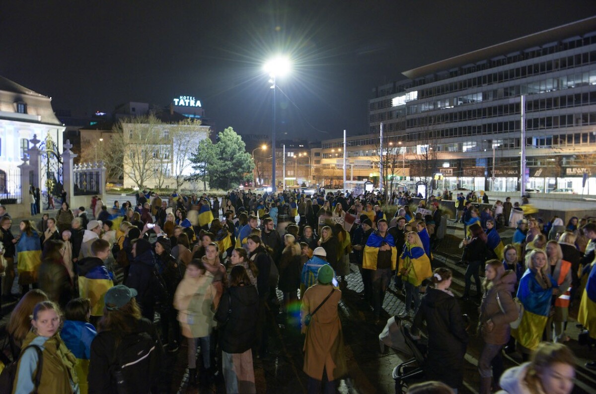 Sviečkový pochod v Bratislave