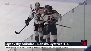 Liptovský Mikuláš prehral s Banskou Bystricou. Skomplikoval si snahu udržať sa na 11. priečke